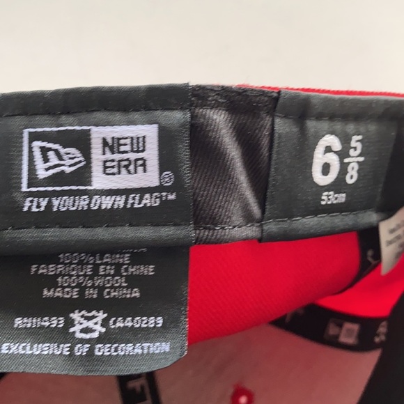 Maryland Terps New Era Red & Black Outline Snapback kids - Picture 7 of 9